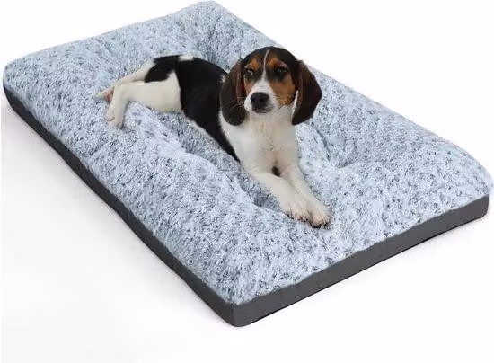 Letto per cani grande, grigio, impermeabile, 76x48 cm, antiscivolo, traspirante