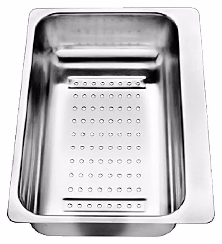 Ciotola multifunzionale in acciaio inox Blanco 217796 (LXBXH) 28x19,8x7,2 cm