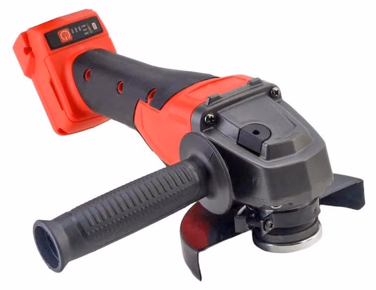 Smerigliatrice angolare – Smerigliatrice angolare da 125 mm senza fili – Motore brushless – 3 velocità – Adatta per tagliare, smerigliare e lucidare – Sistema di batterie da 18V – Senza batteria e caricabatterie