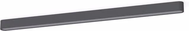Plafoniera Nowodvorski Lighting Soft 7524 LED T8 grafite e bianco 125 cm – 1