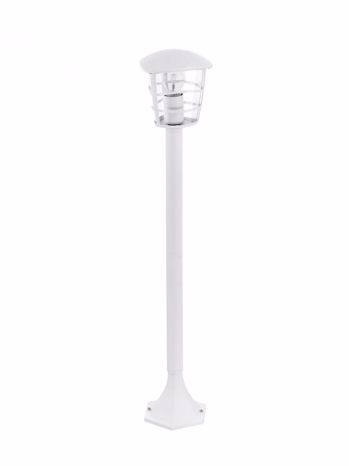 Eglo 93404 Aloria Lampada da terra per esterni Bianco Chiaro