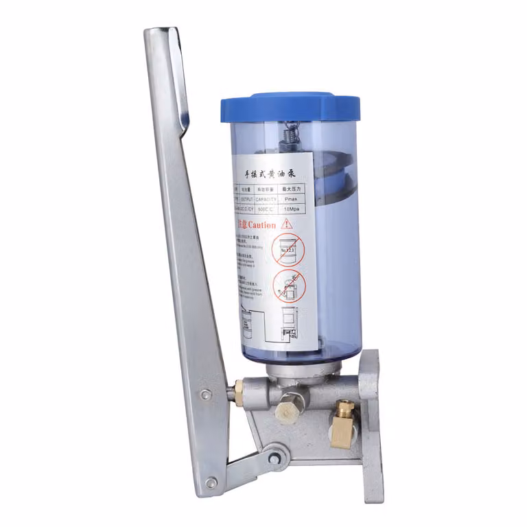 LSG-05 Pompa per grasso manuale, ingrassatore azionato a mano, uscita 6 mm/500 CC