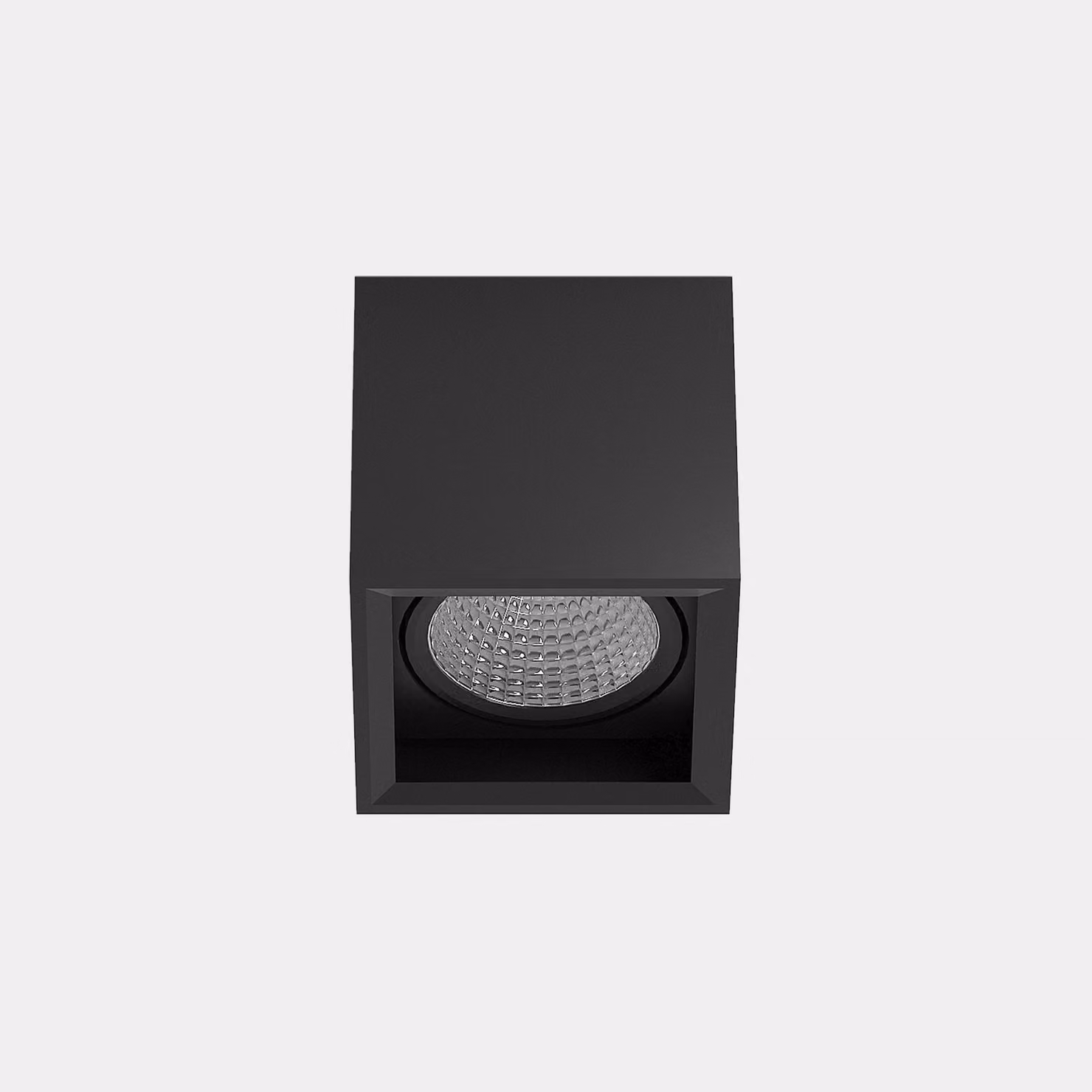 LedsC4 - Plafona a LED Multidir, nero, a risparmio energetico, facile da installare, design moderno
