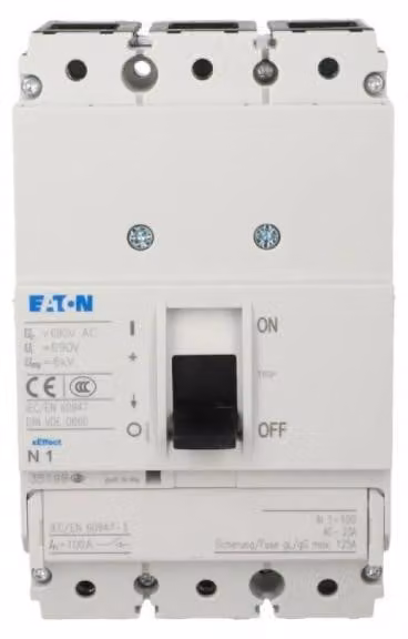 Interruttore principale EATON 100A 3p IP20 On Wait/Rep