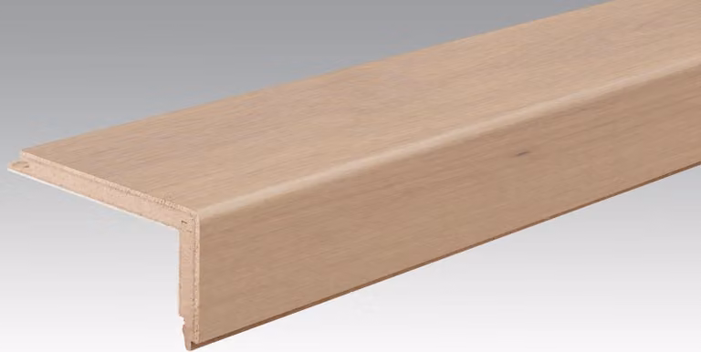 Profilo a L per bordi di scale Meister, parquet 2150 x 13 mm 9031, rovere Authentic bianco crema, oliato naturale