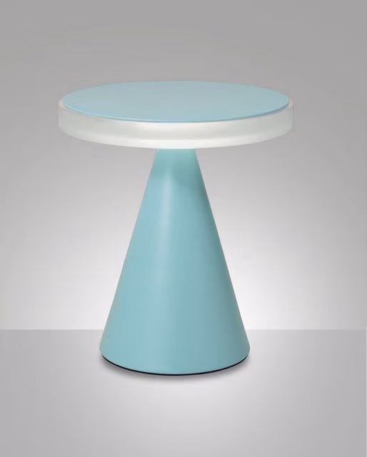 Lampada da tavolo Neutra LED 12W 1260lm 3000K struttura in metallo e metacrilato colore Verde IP20 - Illuminazione d'interni elegante e moderna