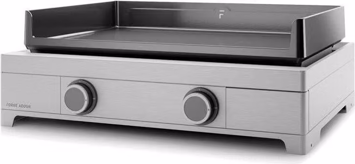 Gas plancha 7000w piastra in ghisa smaltata 60x41cm Forge adour MODERN G 60 I