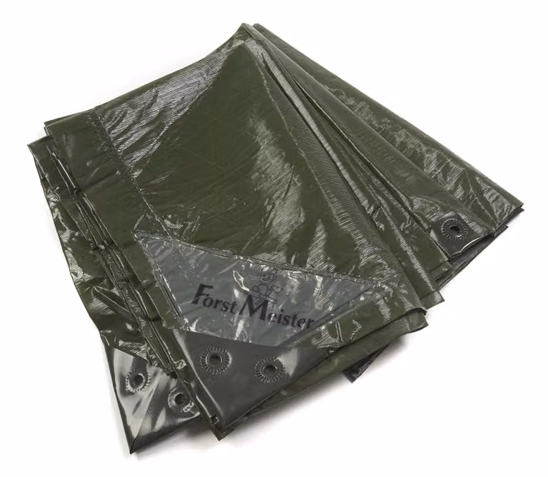 Telo Copertura Verde 10x15m 90g Impermeabile e Resistente agli Strappi Lamellato