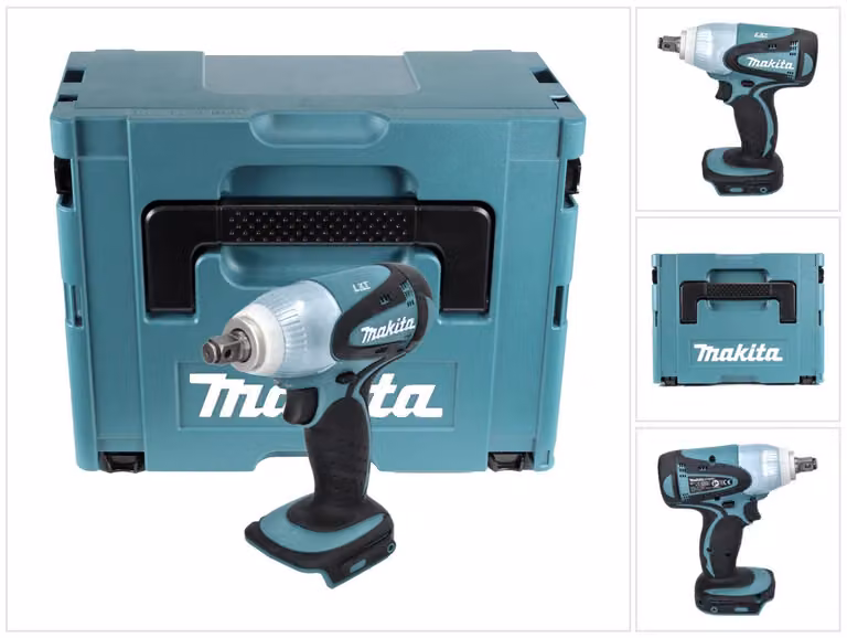 Makita DTW 251 ZJ 18V Trapano avvitatore ad impulso a batteria in valigetta (senza batteria, senza caricatore)