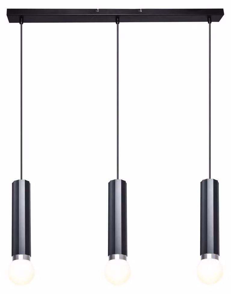 MACERA PND-33849-3-BK Lampada a sospensione Italux