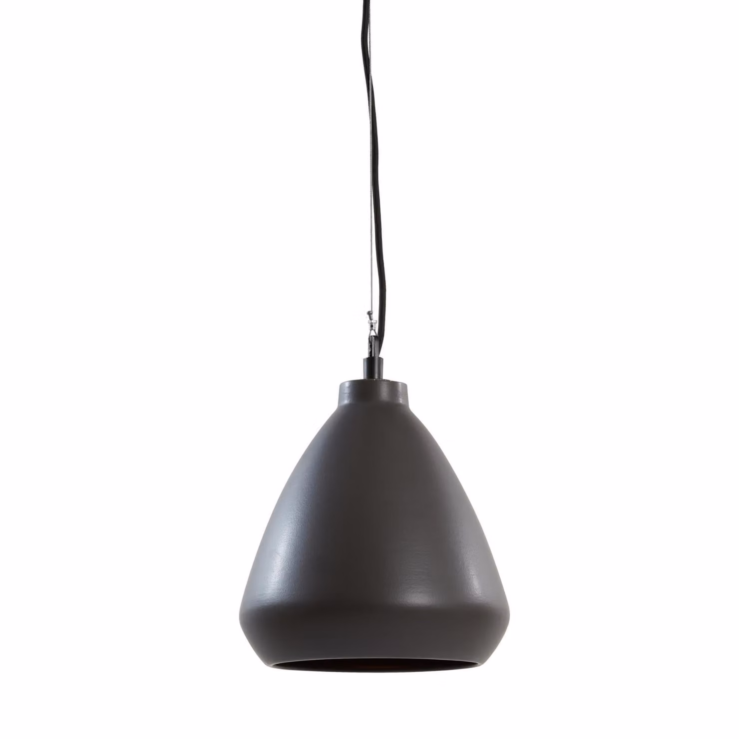 Light & Living Lampada a Sospensione Desi Nero Opaco 25 Cm