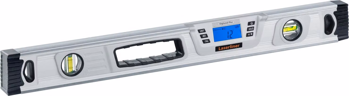 Laserliner DigiLevel Plus 60, livello di linea, 0,6 m, bianco, 1 mm/m, %, grado, mm/m, AAA/LR03