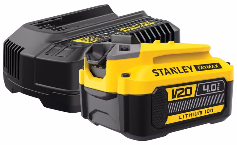 Stanley Fatmax Akku-Ladeger. 18V V20 2A,1x4,0Ah Akku