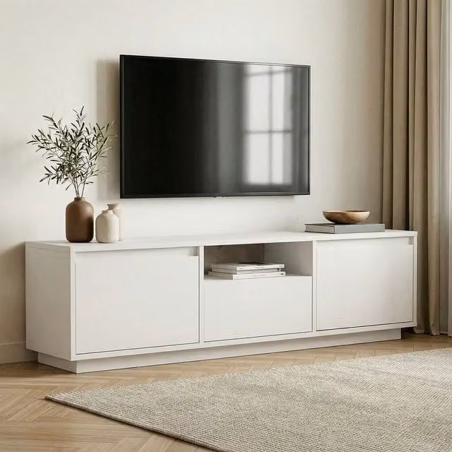 Mobile porta TV Sentinel bianco