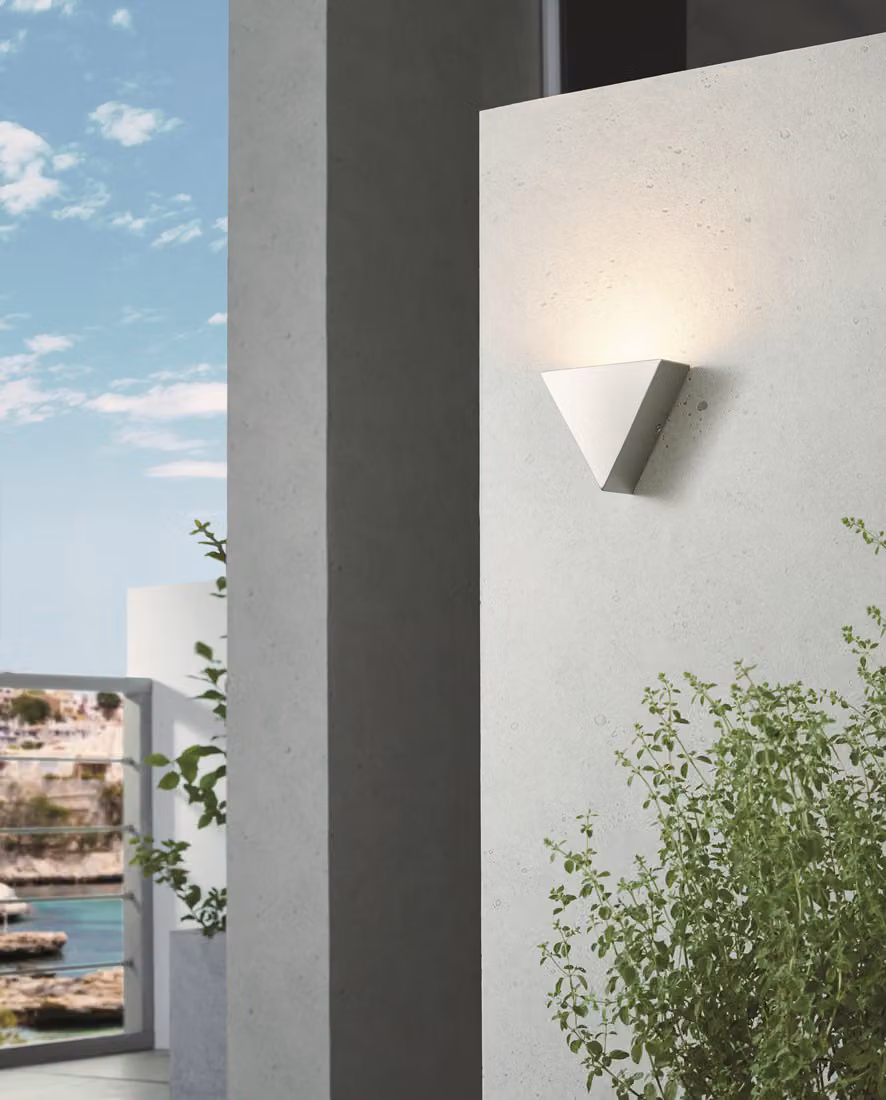 Eglo Led Lampada da parete per esterni Lampada per esterni Lampada a triangolo 95093