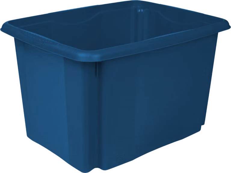 keeeper 1053667900000 keeeper box di stoccaggio "emil eco", 45 litri, eco-blu