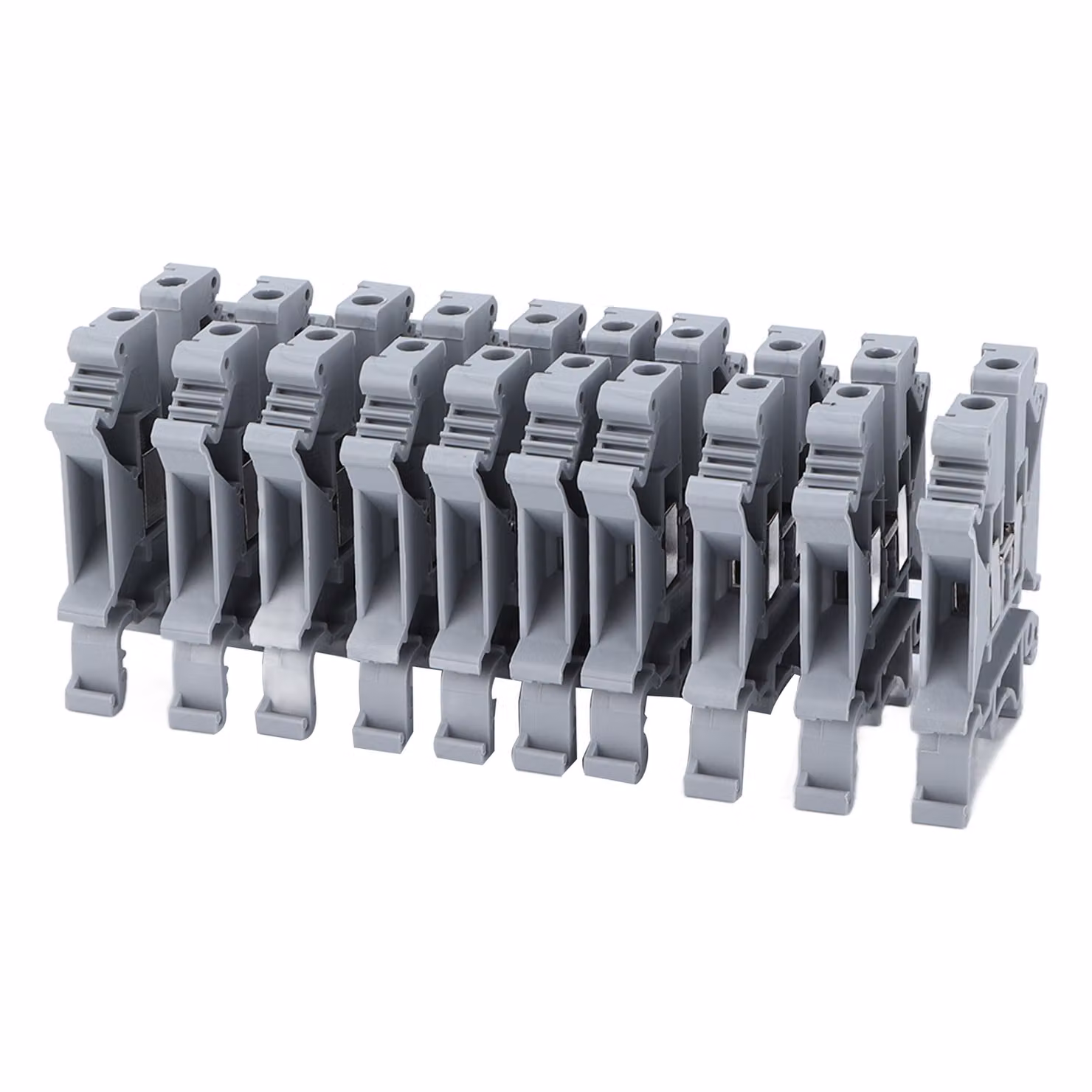 Morsettiera a vite, morsetto per montaggio su guida DIN, morsettiera in rame, morsetto di cablaggio su guida, morsetti combinati, kit di morsettiere elettriche