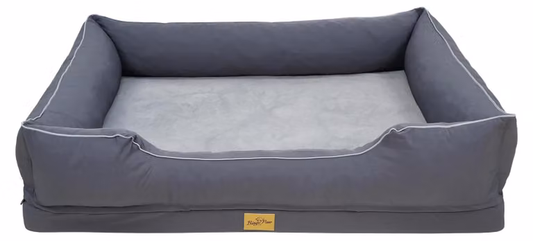 Cuccia ortopedica per cani, taglia XXL, ergonomica, dimensioni 111 x 88 x 23 cm, con rivestimento in peluche, ideale per cani di grossa taglia