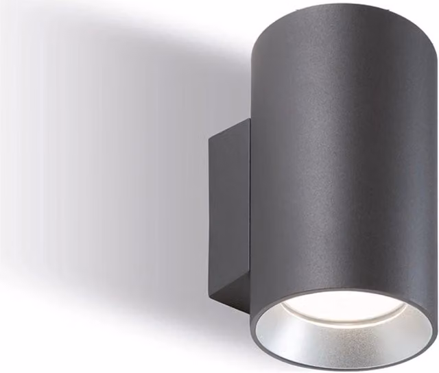 Applique Per Esterno In Alluminio Grigio Led 20 W 1950 Lm 3000K Show