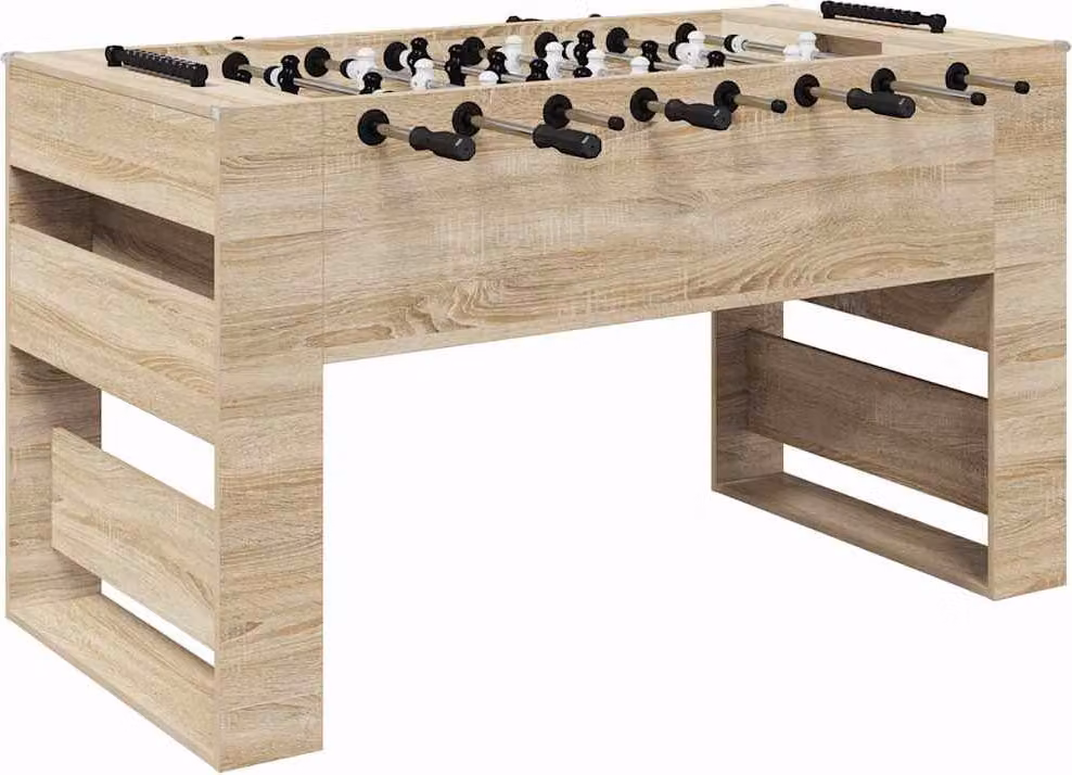 Tavolo da Foosball Rovere Sonoma 146,5 x 74 x 85 cm