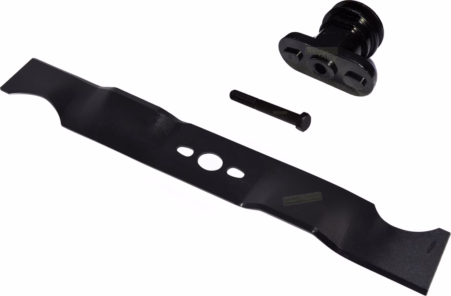 lama 51 CM + supporto lama + vite per tosaerba Scheppach con trasmissione