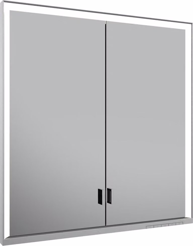 KEUCO Royal Lumos armoire de toilette encastrable 2 portes, porte longue, 700mm, 14317172301, 14317172301