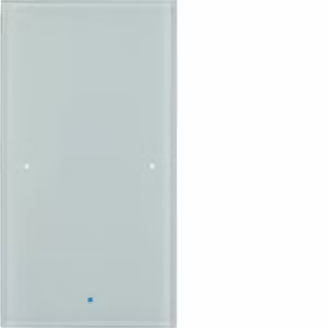 Berker 75141830 Sensore in vetro a 1 posto Comfort, bianco polare Sensore Berker TS
