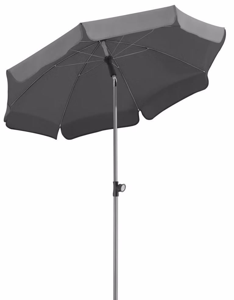 Ombrellone Schneider LOCARNO, circa 150 cm Ø, rotondo, antracite