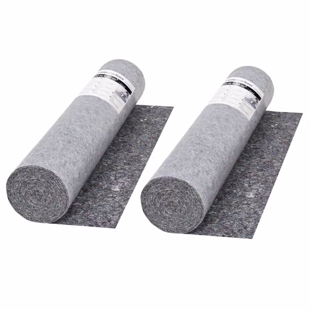 Pile antiscivolo per pittori 2 pezzi 50 m 280 g/m² Grigio