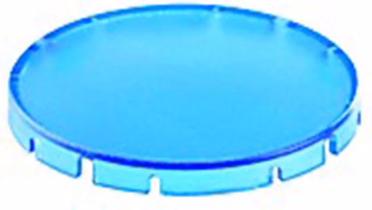 Georg Schlegel Cappuccio pulsante, piatto trasparente Colore blu Versione scrivibile e illuminabile - 1 pezzo