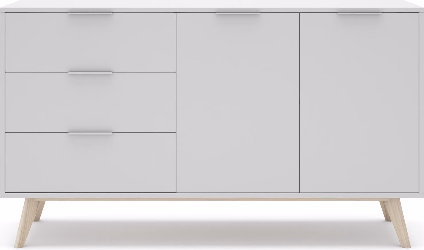 Calicosy - Buffet 2 porte, 3 cassetti Campus - L140 cm