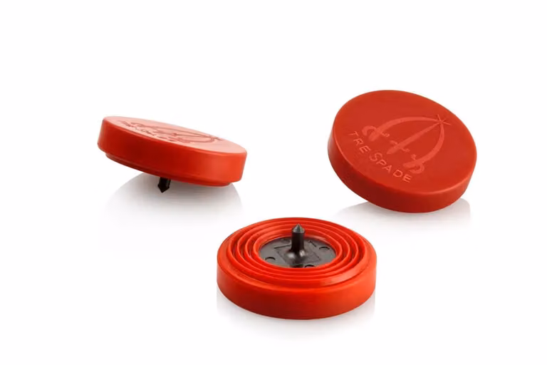 Valvola per coperchio in metallo Takaje Valve Tre Spade
