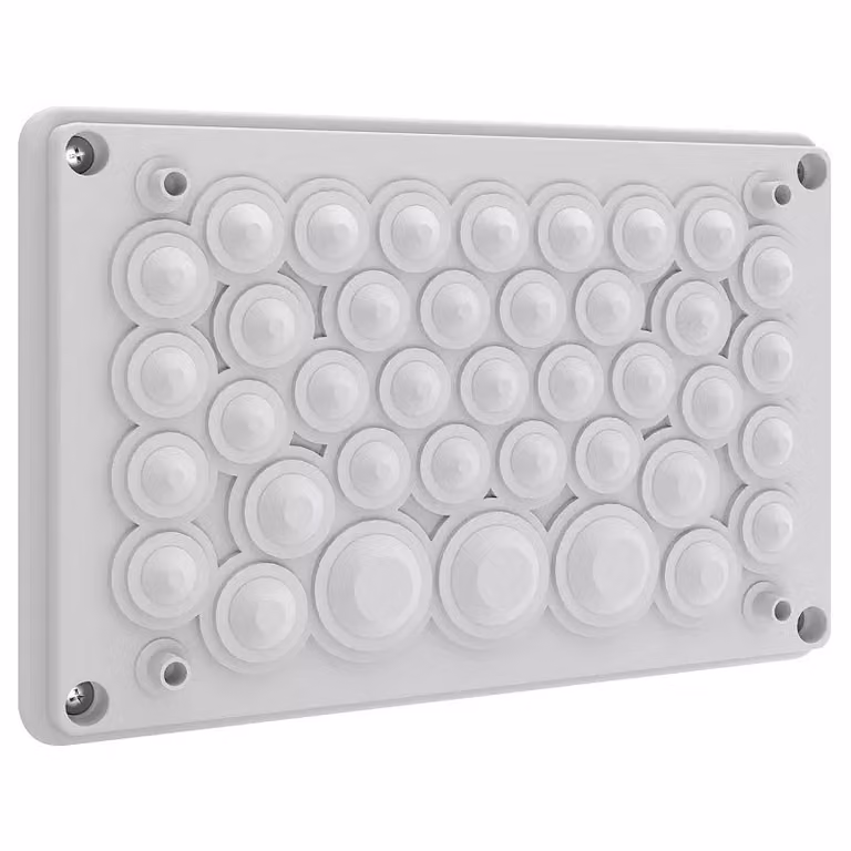 Piastra di ingresso cavi ABN IP55 per NE / NP / R, con membrana NLP25