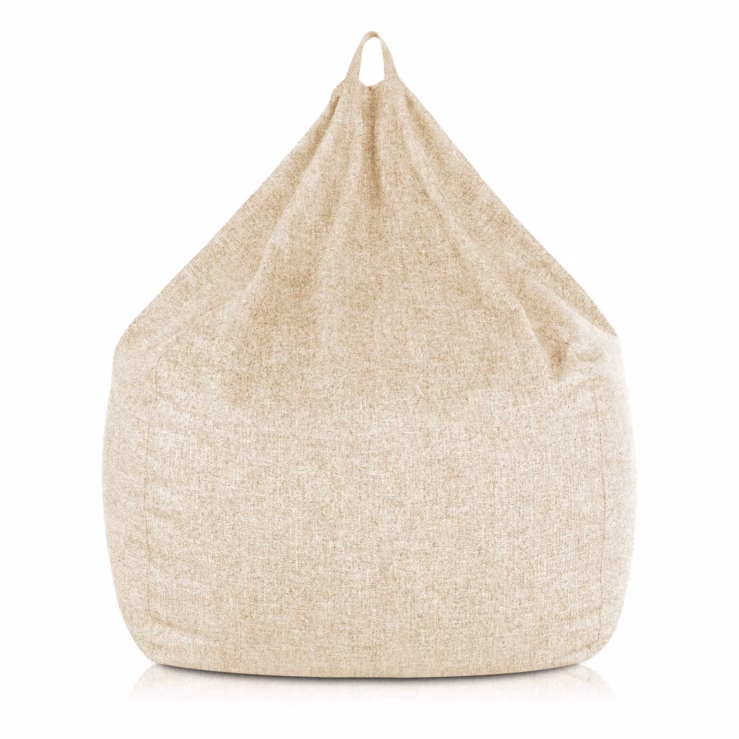Poltrona sacco Pouf Piuma Beige XL