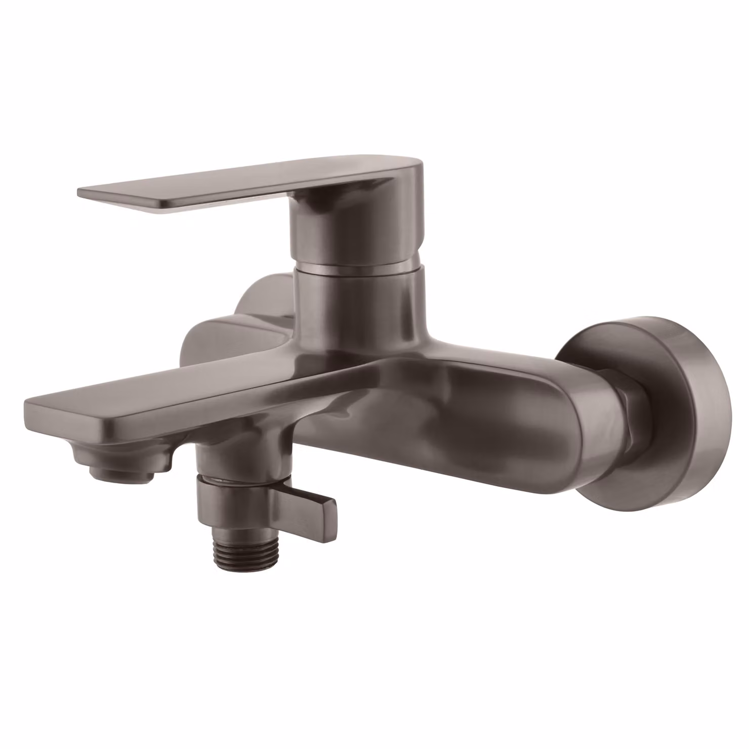 Slezák-RAV Miscelatore per bagno NIL - grigio metallo, Colore: grigio metallo, Dimensioni: 150 mm