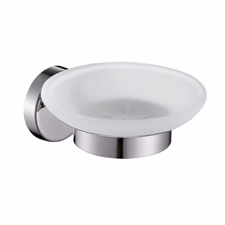 Portasapone da muro in acciaio inox AISI 304 Gedy 5011 serie PROJECT Cromato