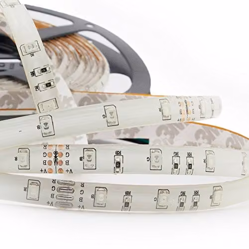 Strip LED SMD3528 3,6W/m 5m 60 LED/m Blu 12V IP65 8mm
