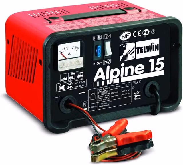 Caricabatterie Alpine 15 110 W Telwin