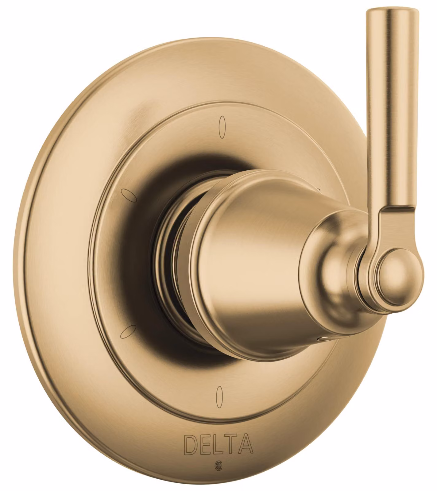 Deviatore per rubinetto, finitura champagne bronzo, dimensioni 4,5 x 3,19 x 4,63 pollici