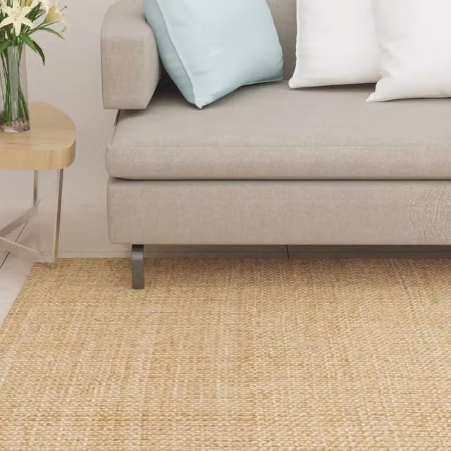 Tappeto rettangolare in sisal naturale beige vidaXL non slip L: 300 cm, P: 100 cm