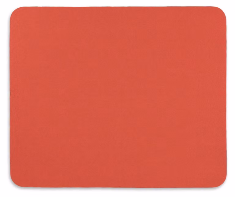Tappetino per mouse, colore rosso scuro, dimensioni ridotte, 24 x 20 cm, adatto per l'ufficio e il gaming