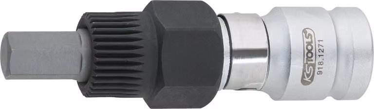 KS TOOLS 1/2" Alternatore chiave combinata esagono incassato 10,0 mm 70 mm - 150.3157