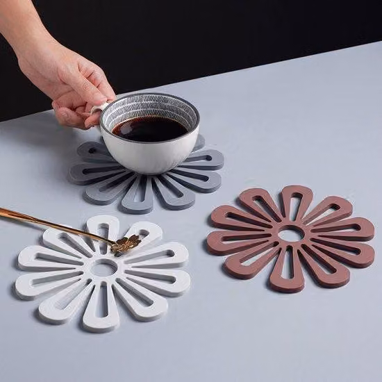 Rondelle in silicone, confezione da 4, resistenti al calore, per padelle in silicone, padelle, piatti e altri coperchi protettivi