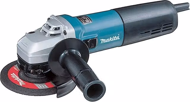 Smerigliatrice angolare Makita 9565CVR blu con regolatore di giri, diametro 125 mm e potenza 1400W – 1
