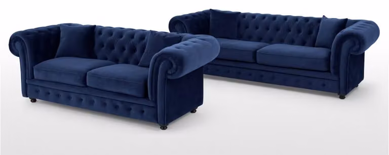 Designer Luxus Edle Chesterfield Couch Sofa Sofas Couchen Garnitur Polster