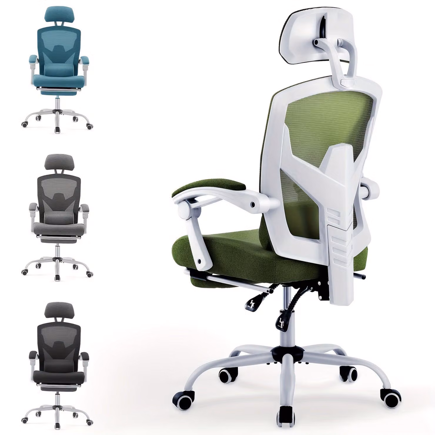 Sedia ergonomica da ufficio - Sedia da ufficio - Sedia da gaming - Sedia per ufficio - Sedia da lavoro - Altezza regolabile