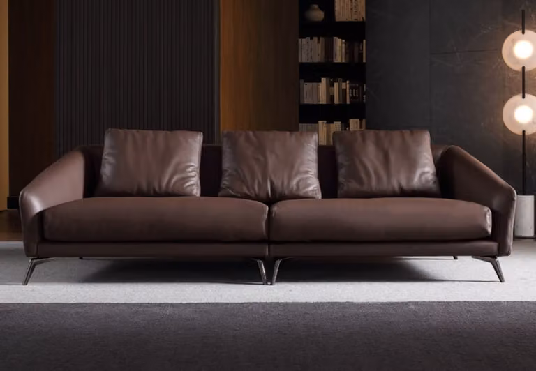 Moderne 4er Sitz Sofas Möbel Vier Sitzer Wohn Zimmer Couch Polster Design Sofa