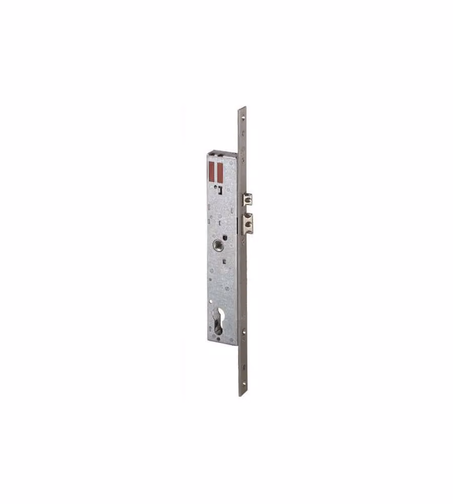 Elettroserratura a incasso Cisa modello 16205-25-0 in acciaio inox color argento