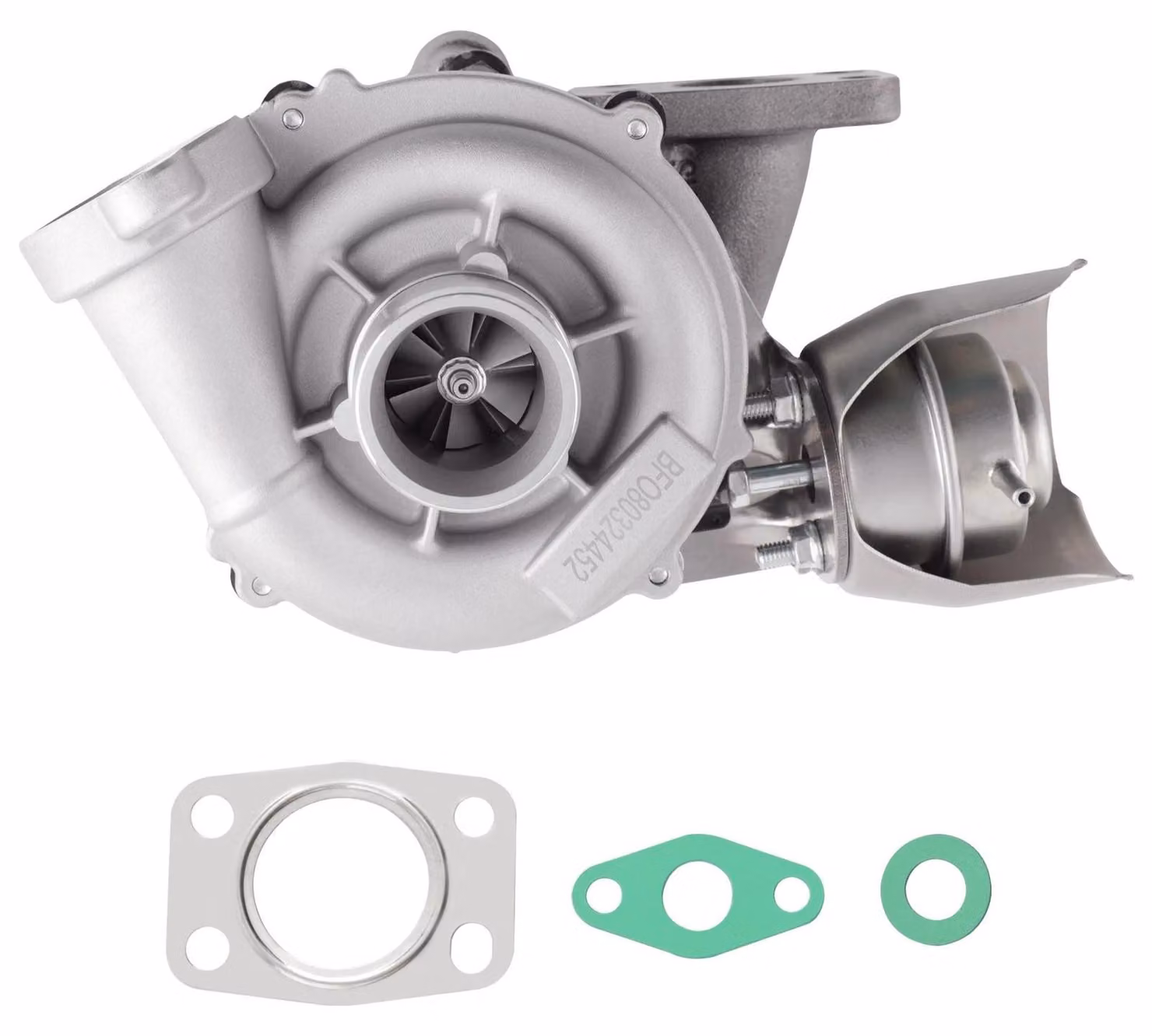 Turbocompressore - Turbocompressore per gas di scarico - Compatibile con modelli C2, C3, C4, C5, motori 1.6 HDi, 80 kW, 109 CV - Anno di produzione 2007-2010 - Codice OEM 753420 GT1544V - Materiale: lega di acciaio-alluminio - Bilanciato con precisione -