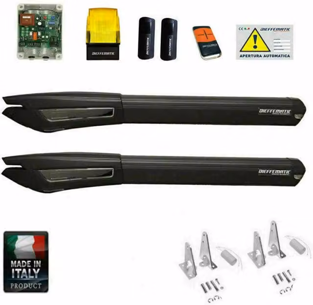 KIT PERSA 400 AUTOMAZIONE CANCELLO AUTOMATICO AD ANTA BATTENTE 230V FINECORSA